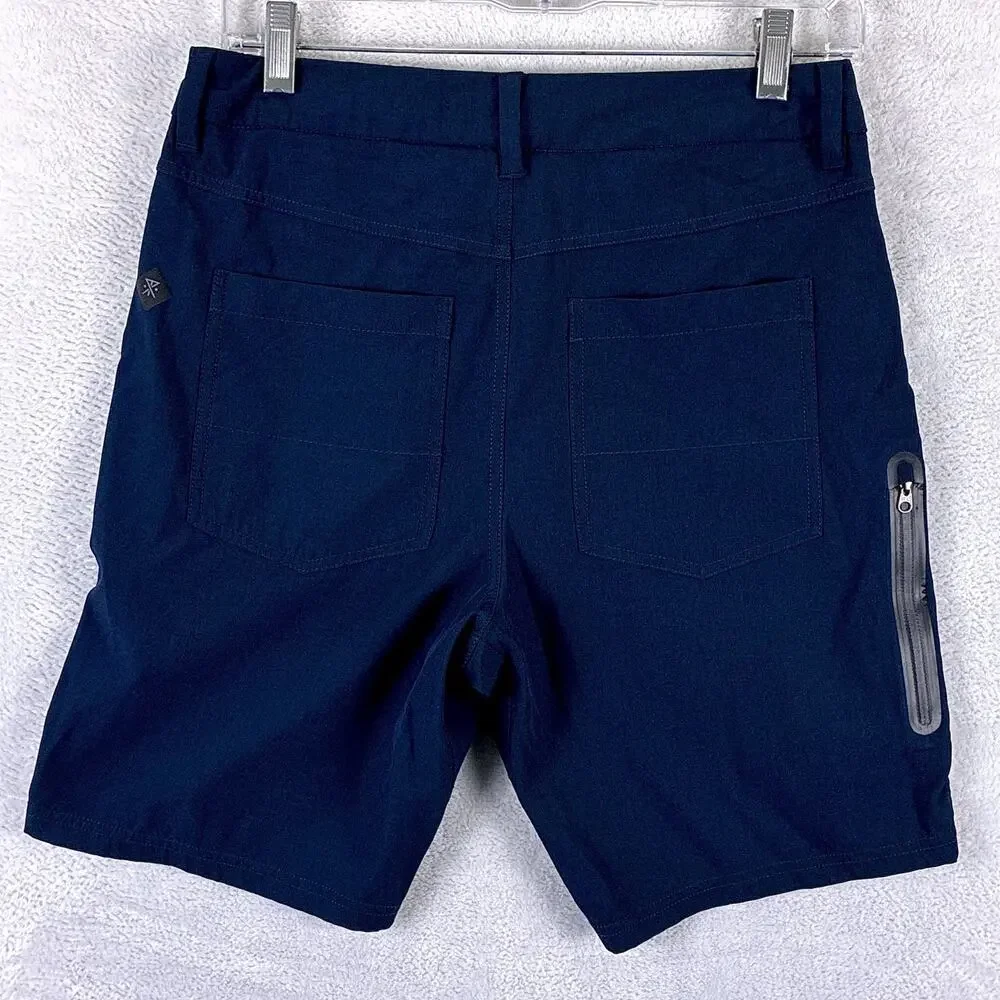 Roark Explorer 2.0 Shorts Mens 28 Navy Performance Outdoor Hiking Huckberry